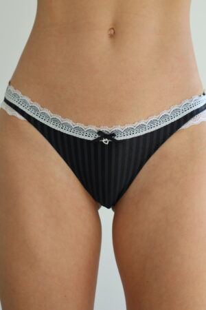 תחתון  ברזילאי גימור תחרה (6 צבעים)