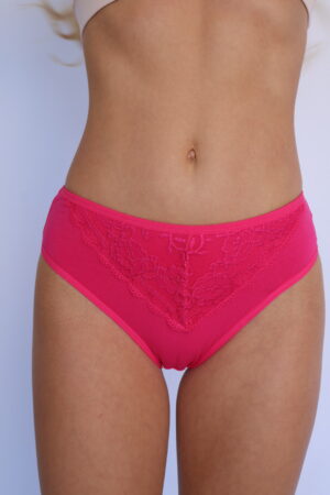 תחתון תחרה גבוה מידות גדולות (5 צבעים)