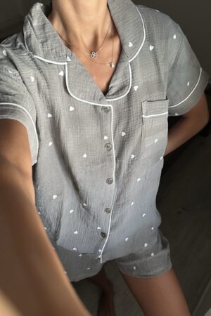 סט טטרה קצרה -100% כותנה