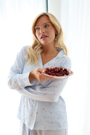 סט מכופתרת cherry pie