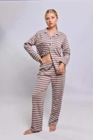 סט אינטרלוק stripes