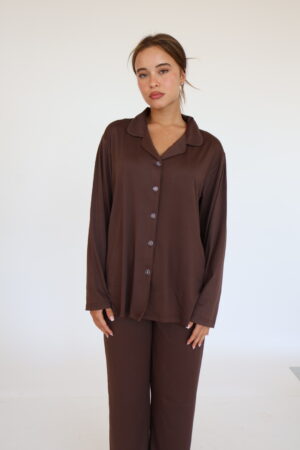 סט מכופתרת soft touch