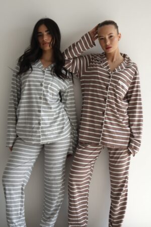 סט אינטרלוק stripes