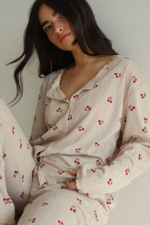 Mon cherry ג'קארד