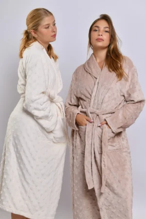 חלוק פליז ארוך love