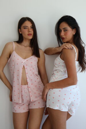 סט strawberry Fit ג’קארד